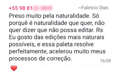 Depoimento Paleta Mágica de Edição